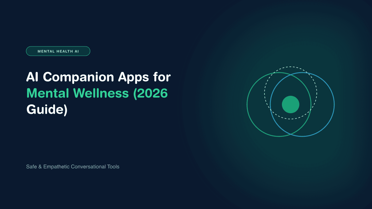 AI Companion Apps for Mental Wellness (2026 Guide)