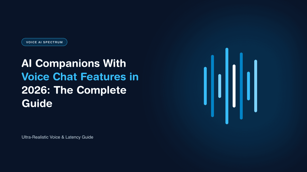 AI Companions With Voice Chat Features in 2026: The Complete Guide