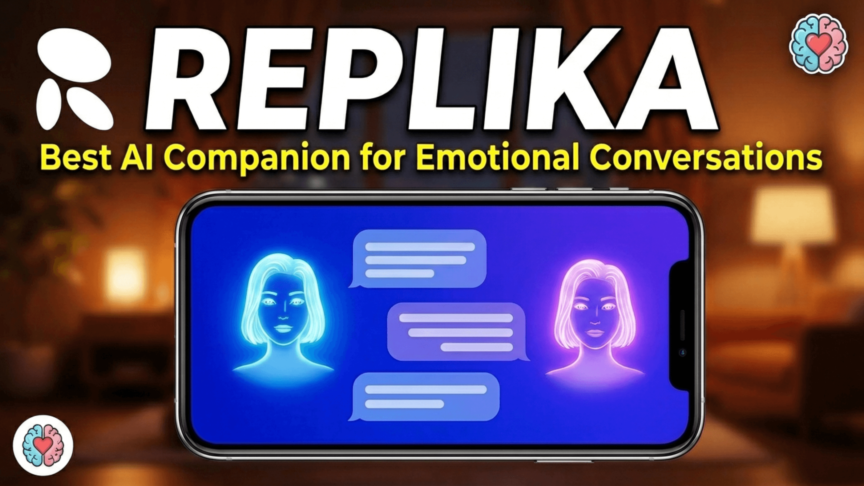 Replika – Best AI Companion for Emotional Conversations